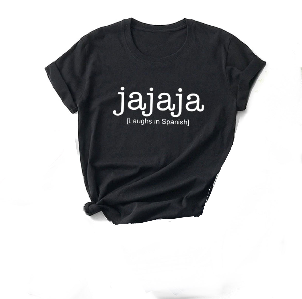 Jajaja Spanish T Shirt Woman
