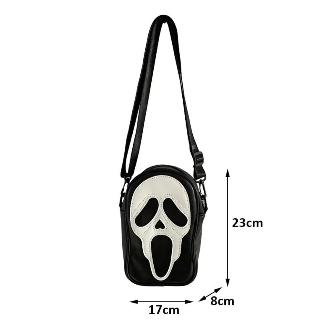 Ghost Face Shoulder Bag