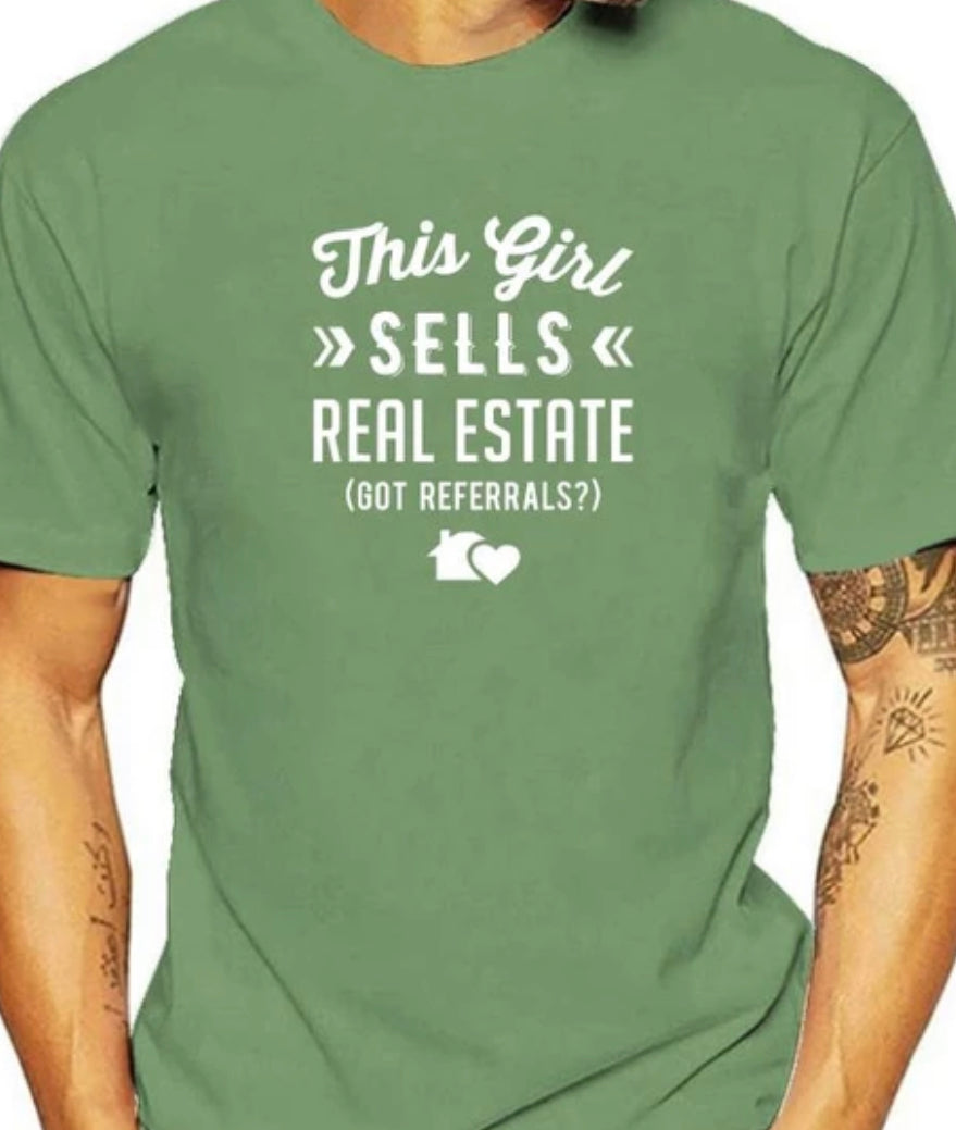 This Girl Sells Real Estate T Shirt