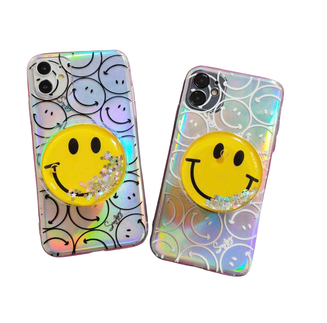 Smile Stand Holder Phone Case For iphone cover