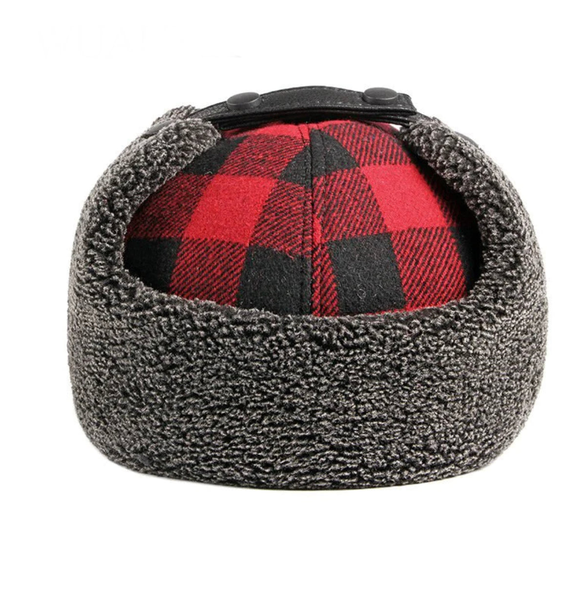 Winter Plaid Bomber Hat