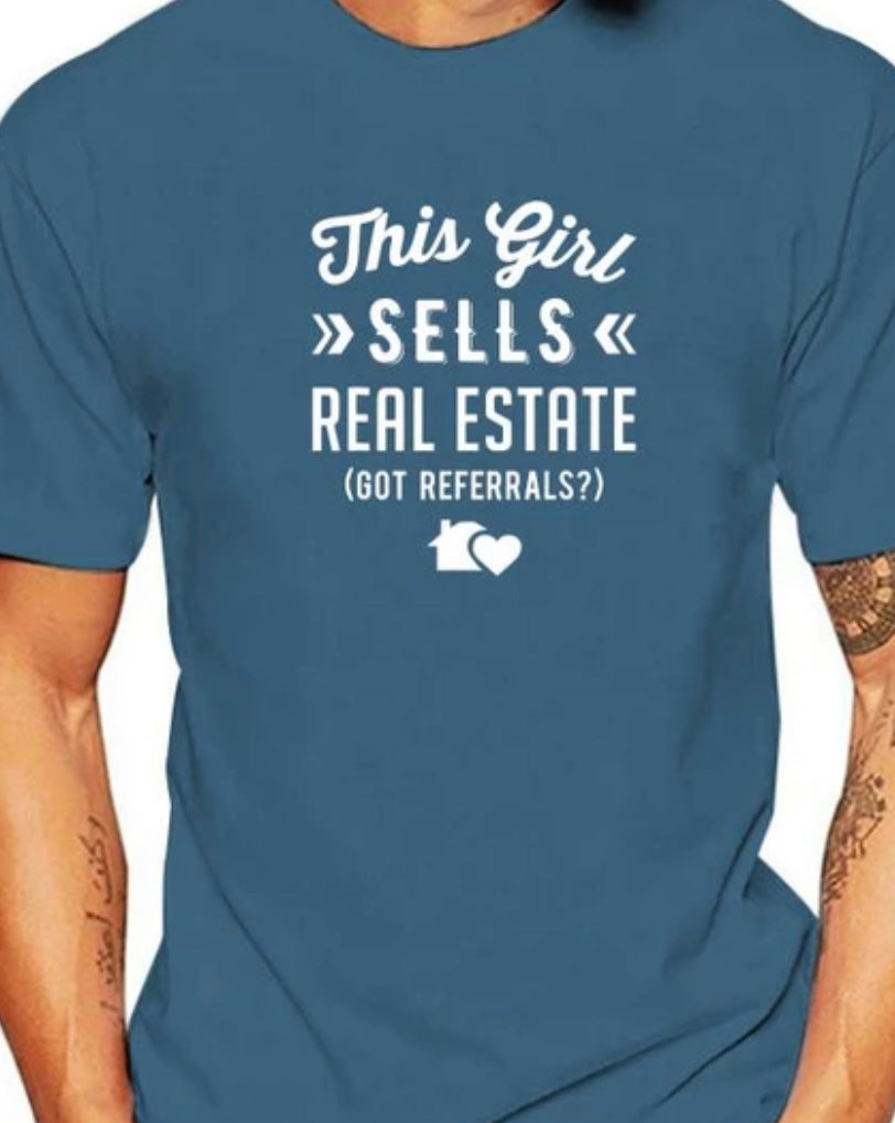 This Girl Sells Real Estate T Shirt