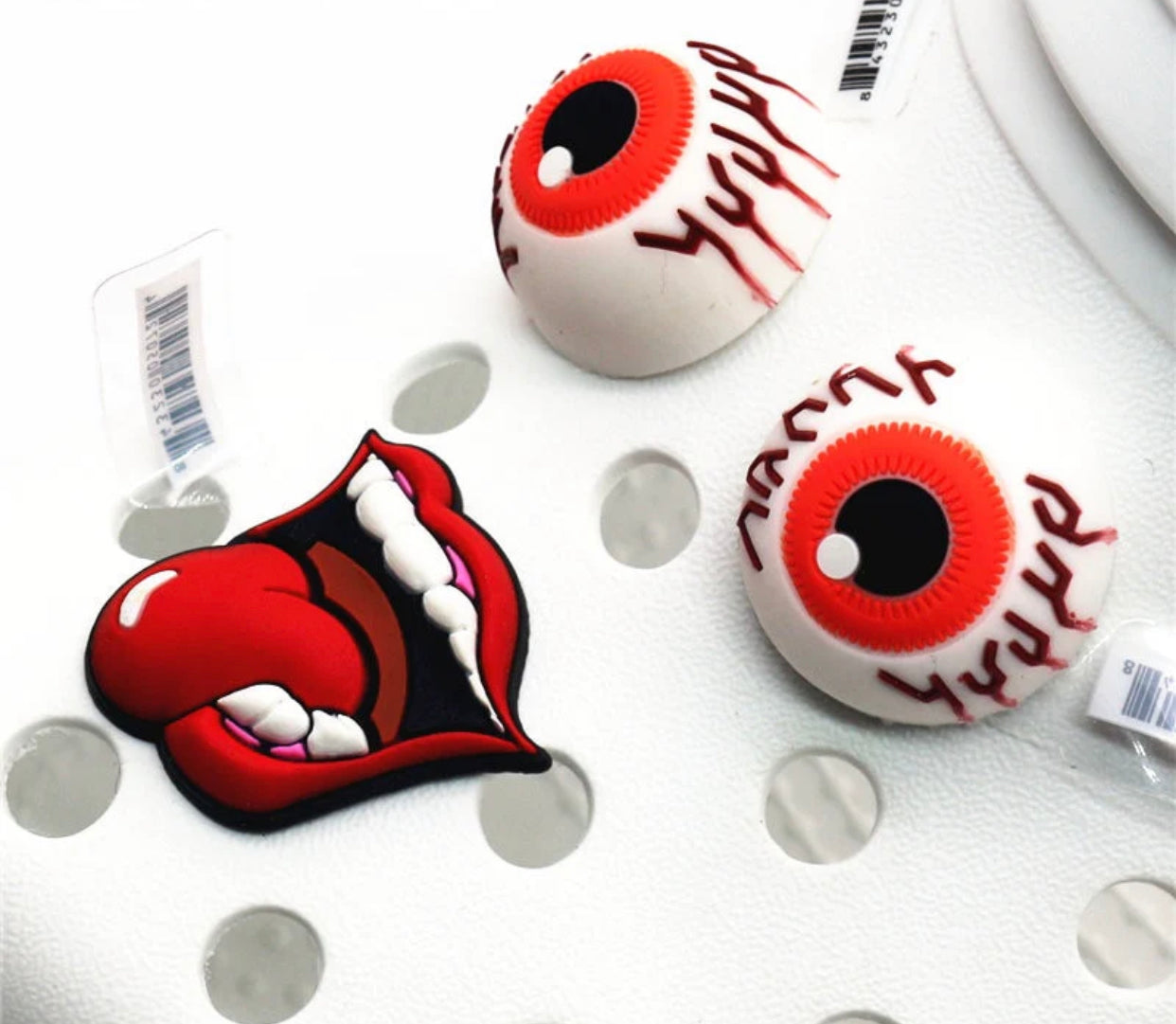 Funny Face 3 Piece Set Jibbitz