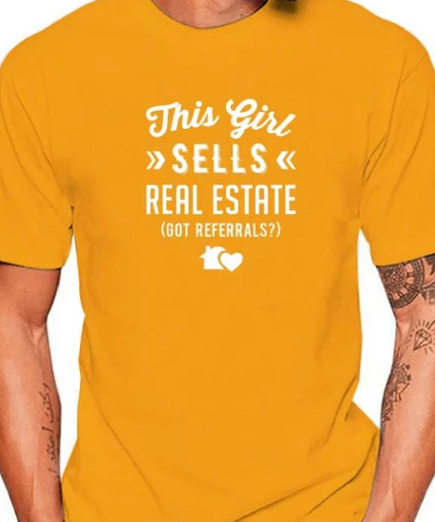 This Girl Sells Real Estate T Shirt