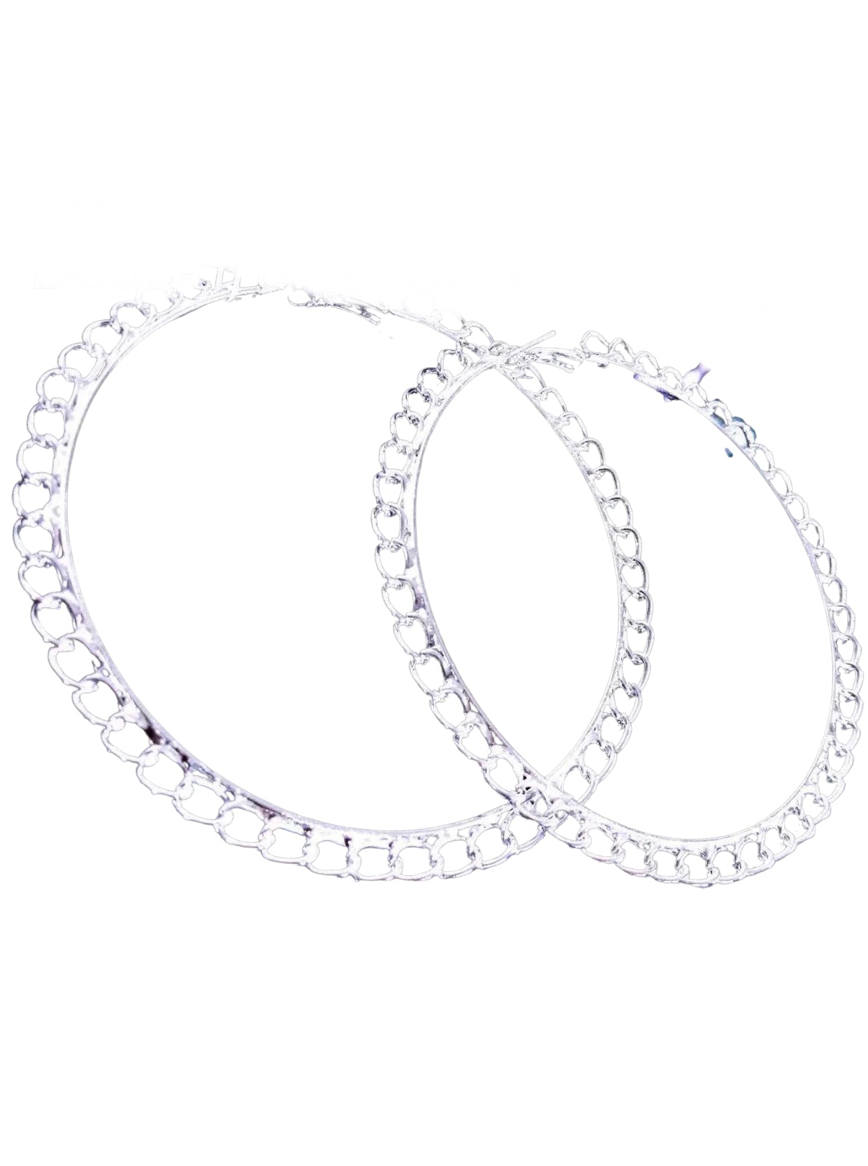 Large Hoop Loops Earrings Jewelry
