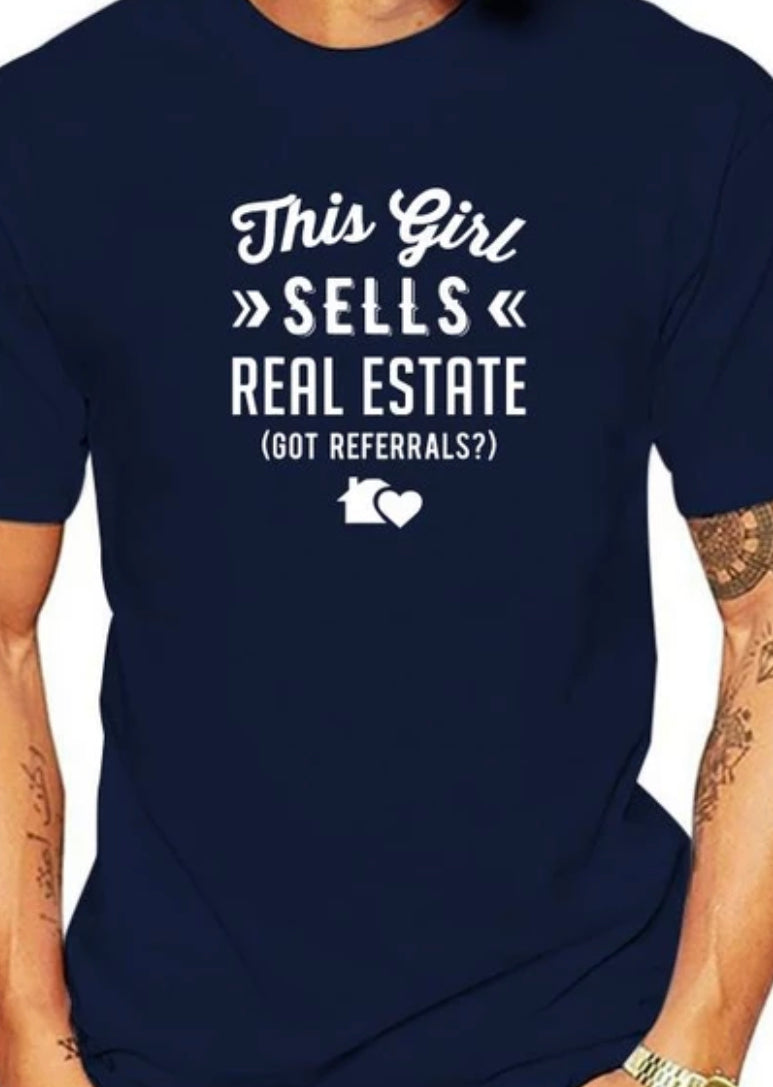 This Girl Sells Real Estate T Shirt