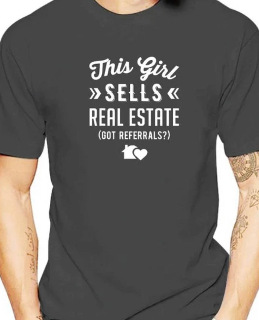 This Girl Sells Real Estate T Shirt