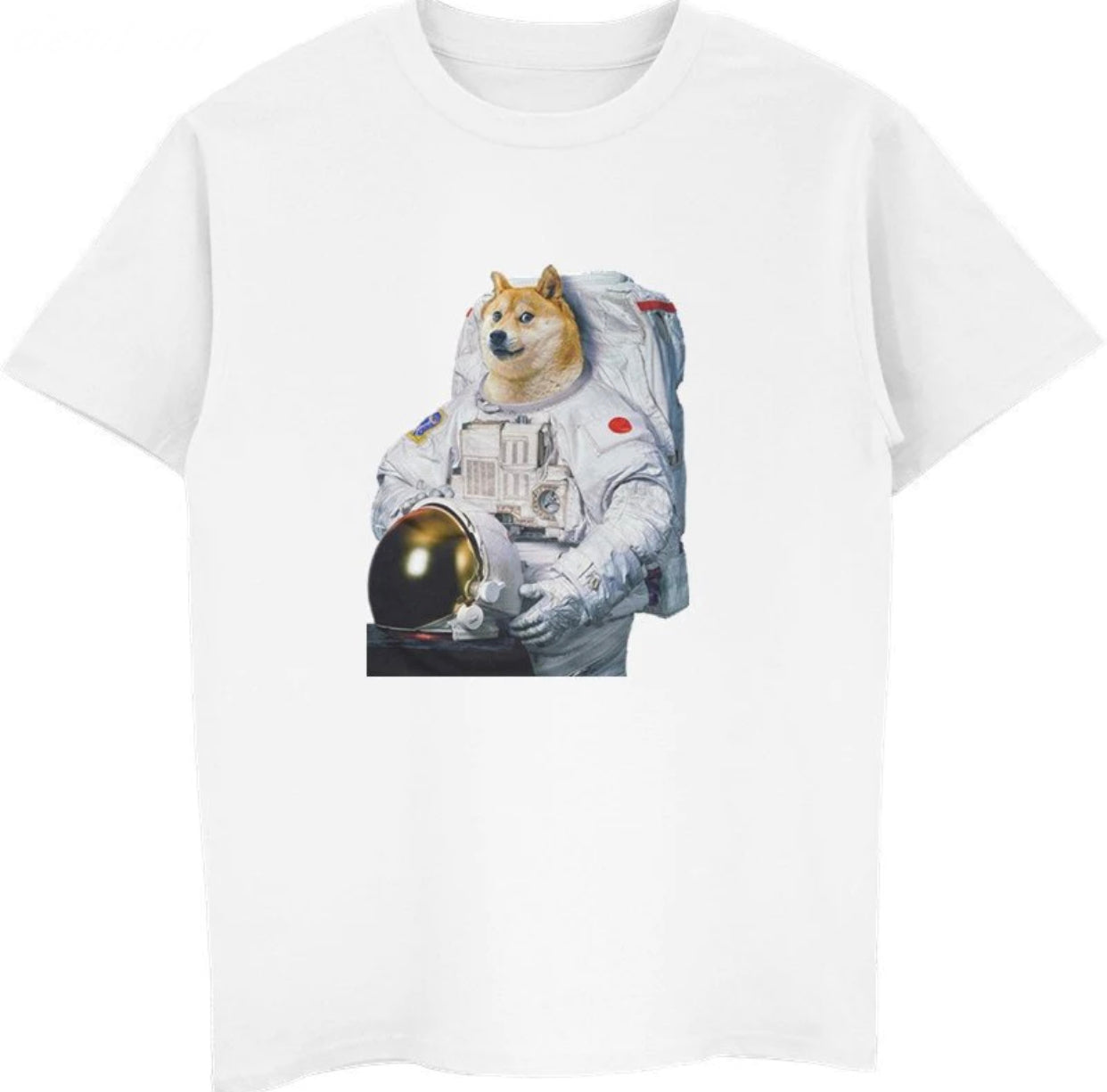 Doge Dog Astronaut Meme T-Shirt