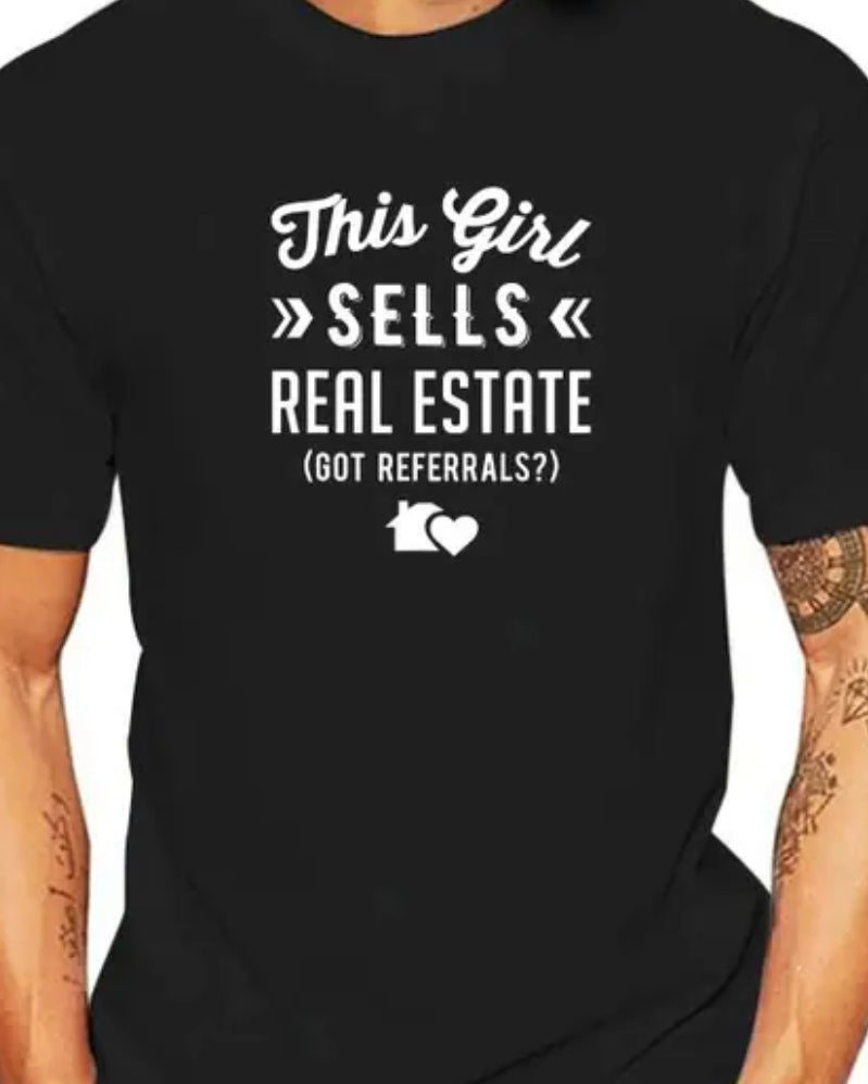 This Girl Sells Real Estate T Shirt