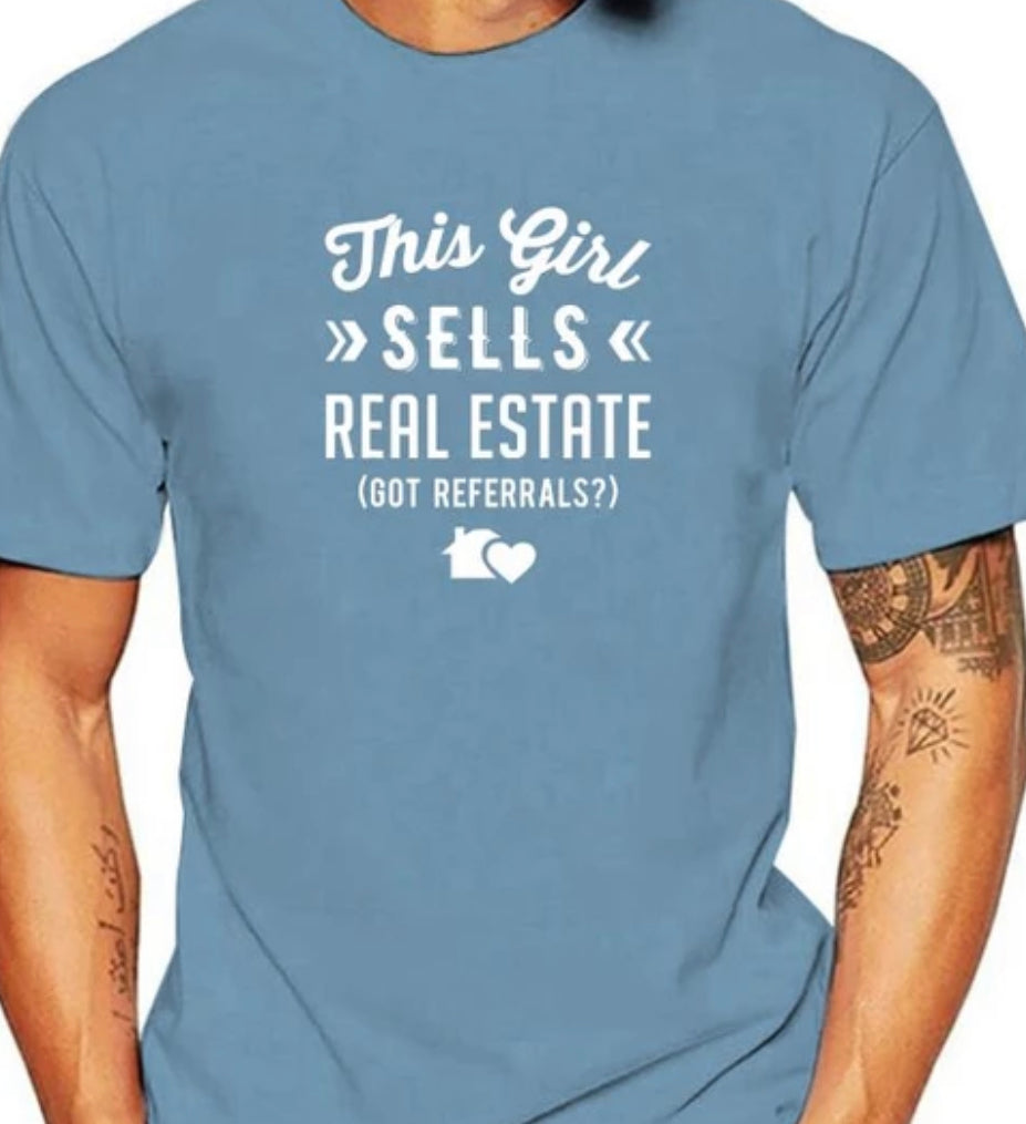 This Girl Sells Real Estate T Shirt