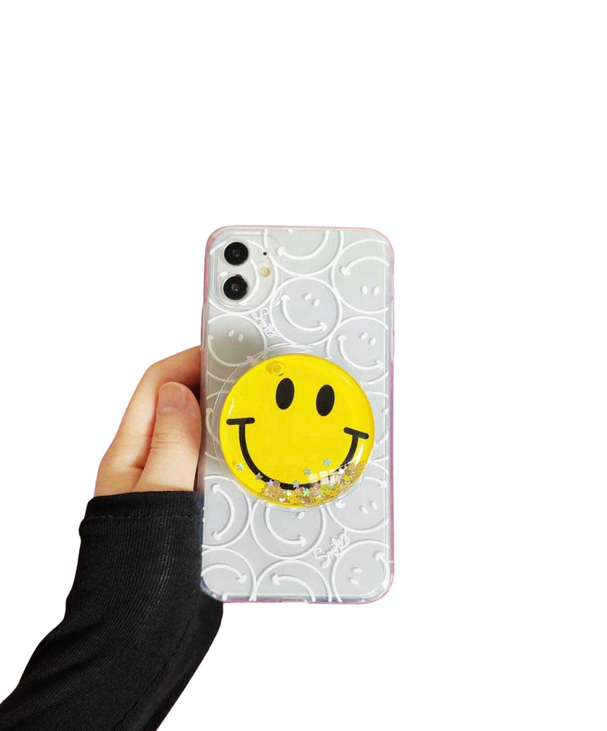 Smile Stand Holder Phone Case For iphone cover