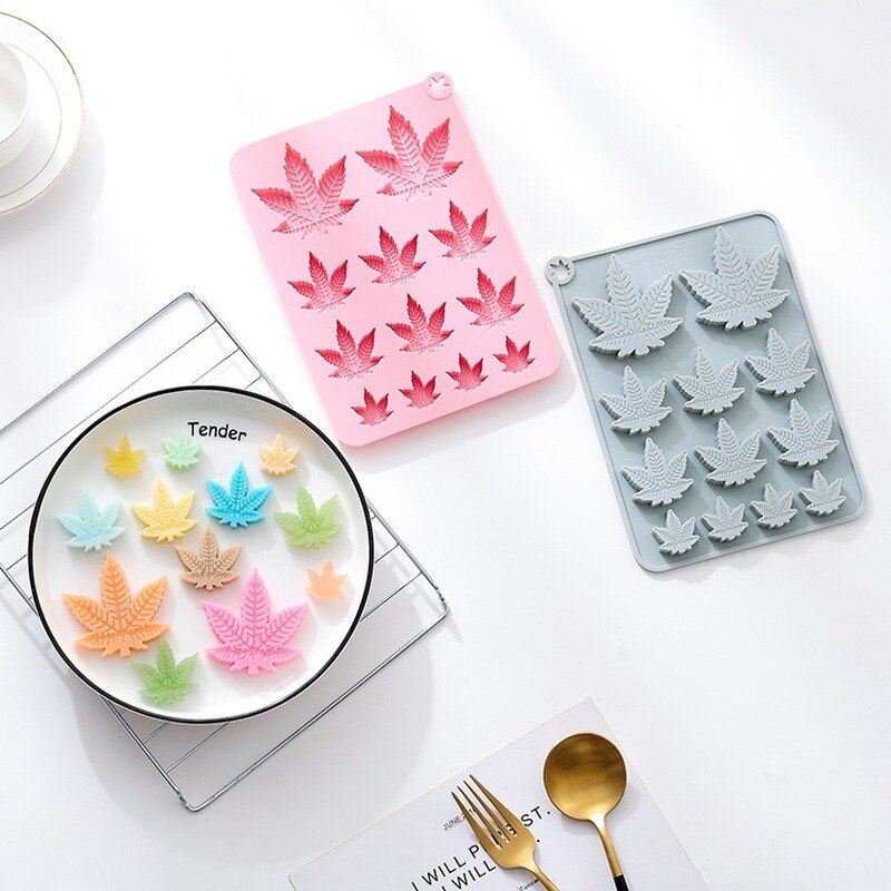 Leaf Silicone Mold For Ice or Choclate