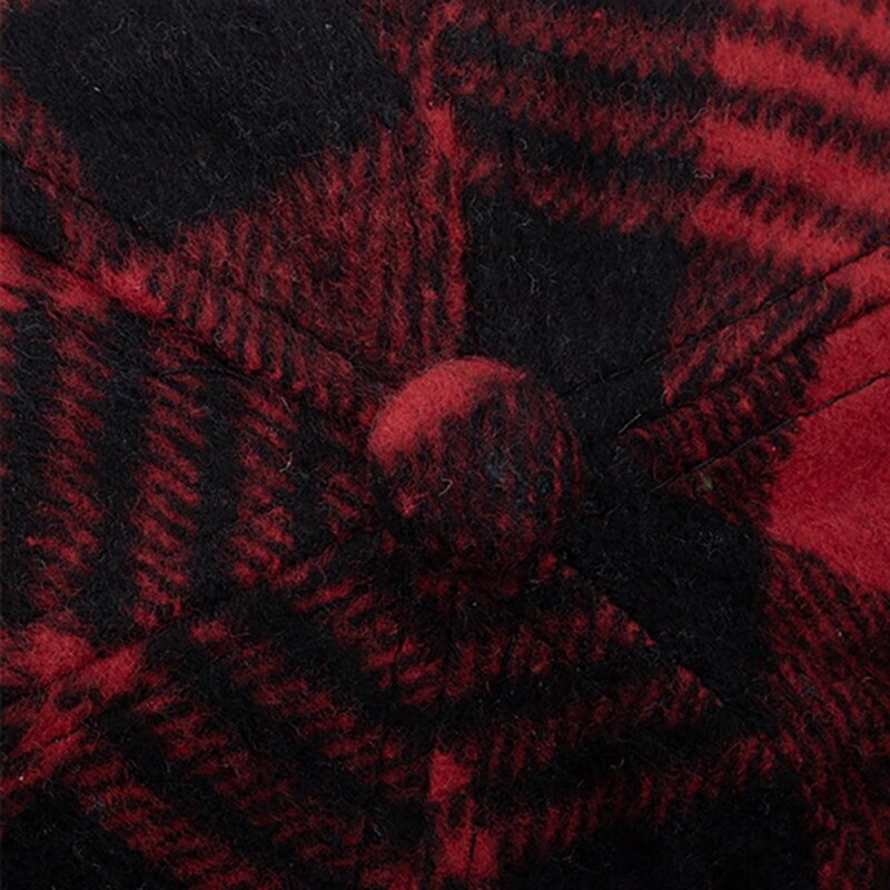 Plaid Baseball Cap For Men Women Hat Adjustable Baseball Cap