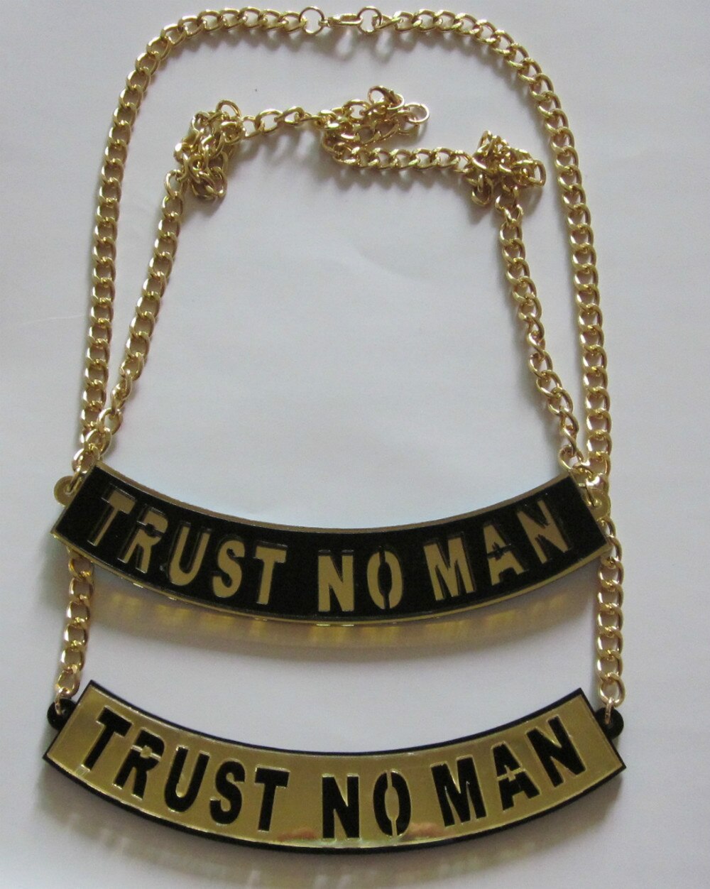 Trust No Man Necklace Jewelry
