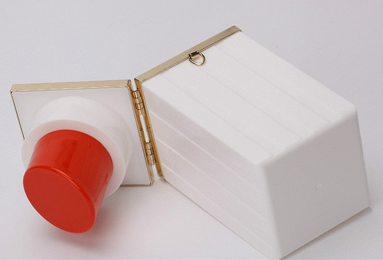 Lipstick Shape Fashion Bags Shoulder Purse