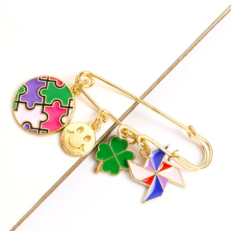 Autism Awareness Enamel Pins Brooches Jewelry