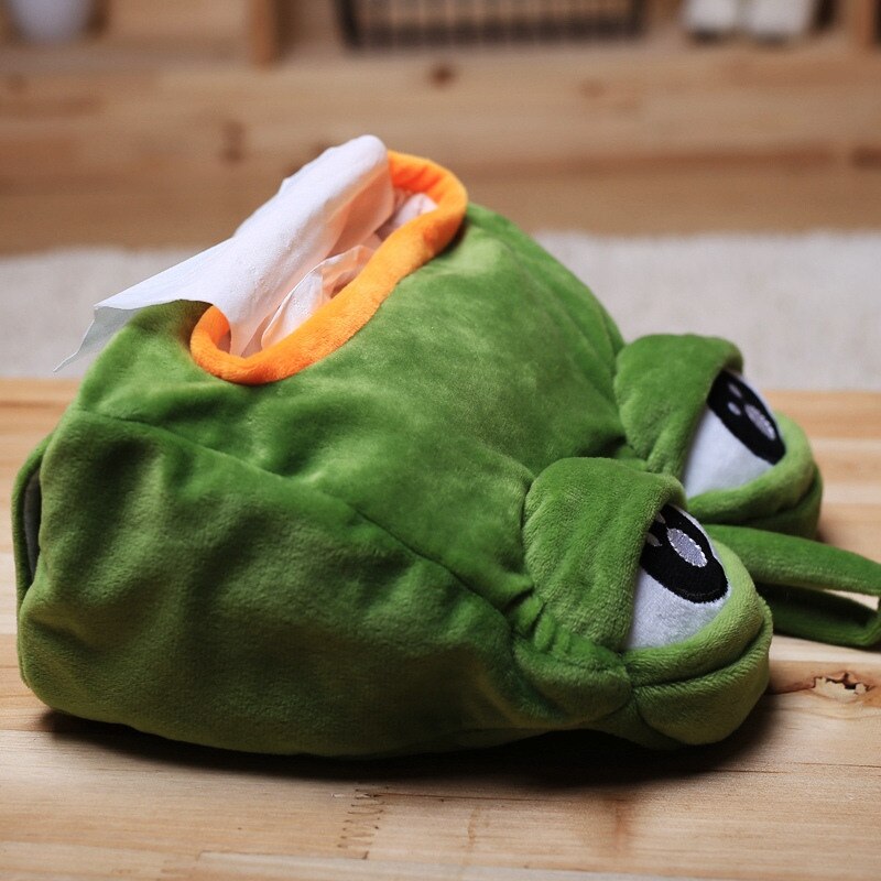 Pepe The Frog Plush Tissue Box