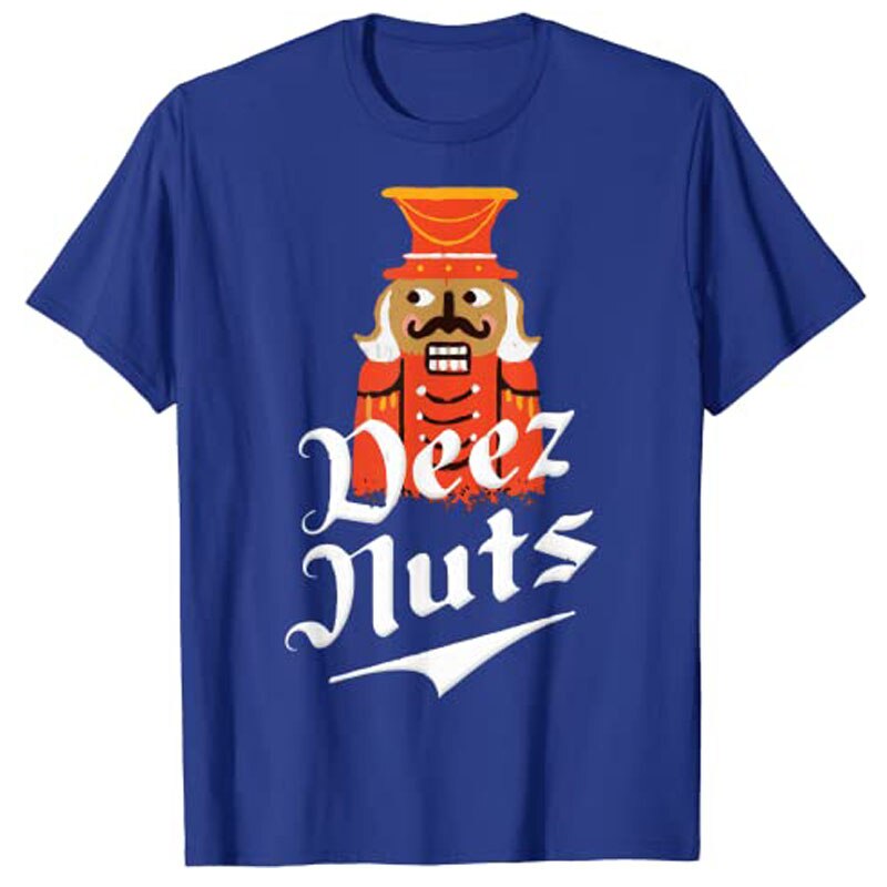 Deezs Nuts Nutcrackers Womens T-Shirt Funny Christmas