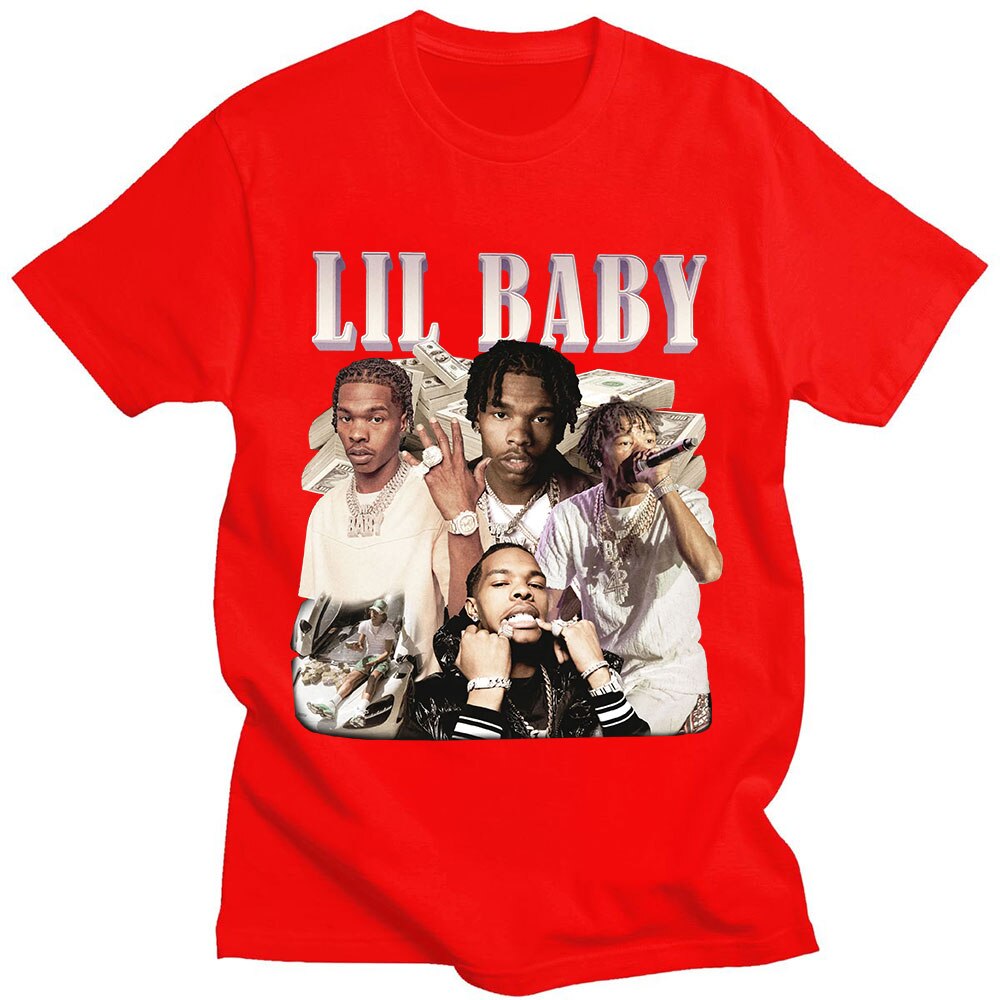 Lil Baby T Shirt Hop Hop Rapper Graphic Tee