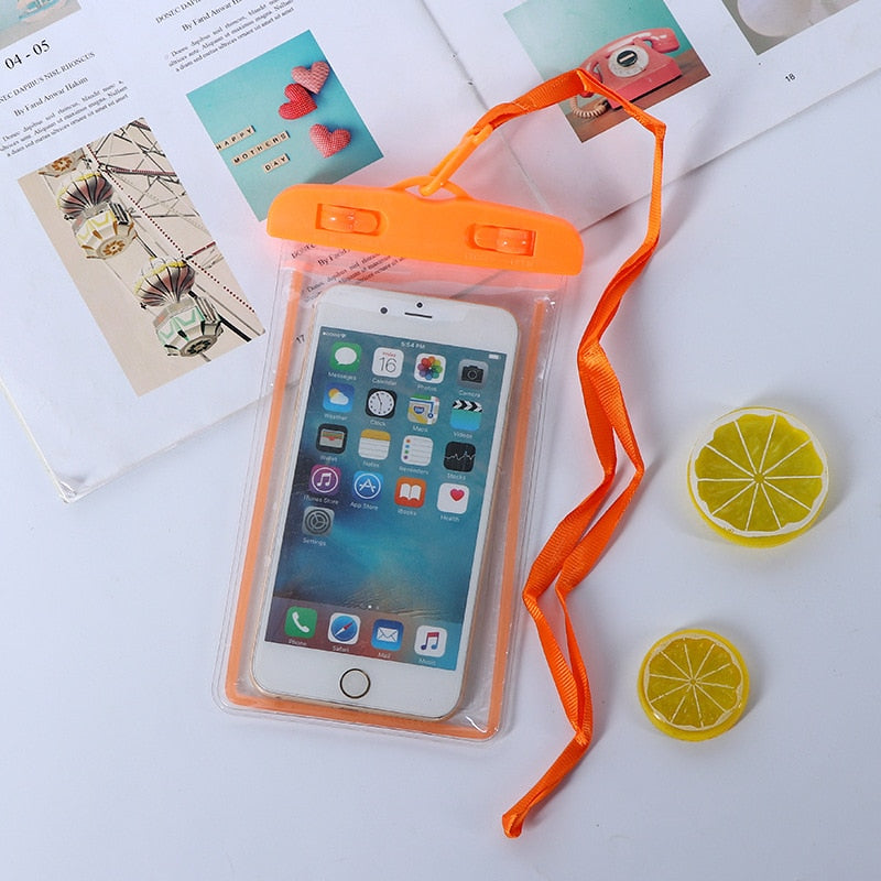 Waterproof Phone Pouch Bag Case (Two Sizes Available)