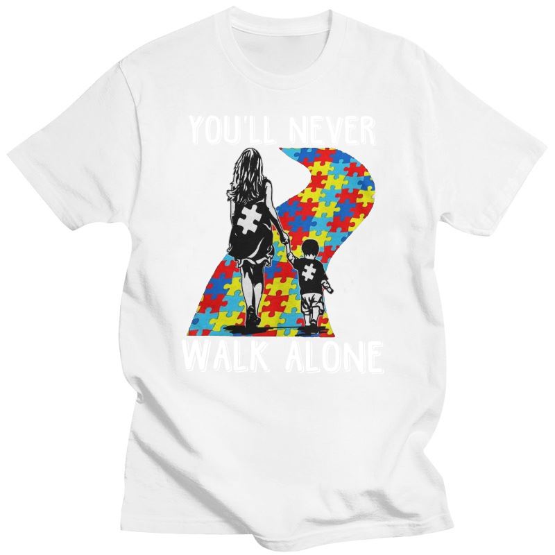 You'll Never Walk Alone Autism Awareness T-Shirts