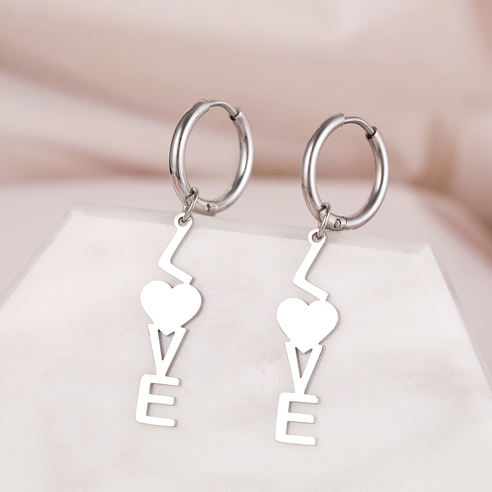 Love Earrings Jewelry