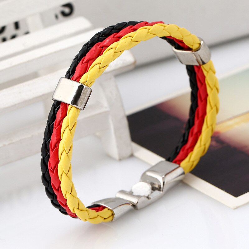 Weaving Variety Flag Bracelet Flag Color Bracelet National Bracelet