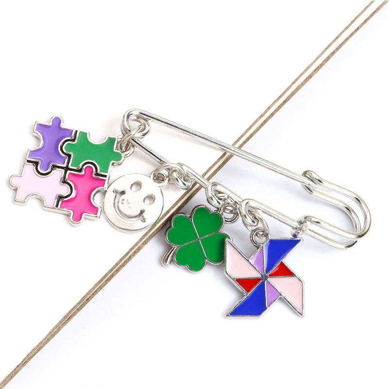 Autism Awareness Enamel Pins Brooches Jewelry