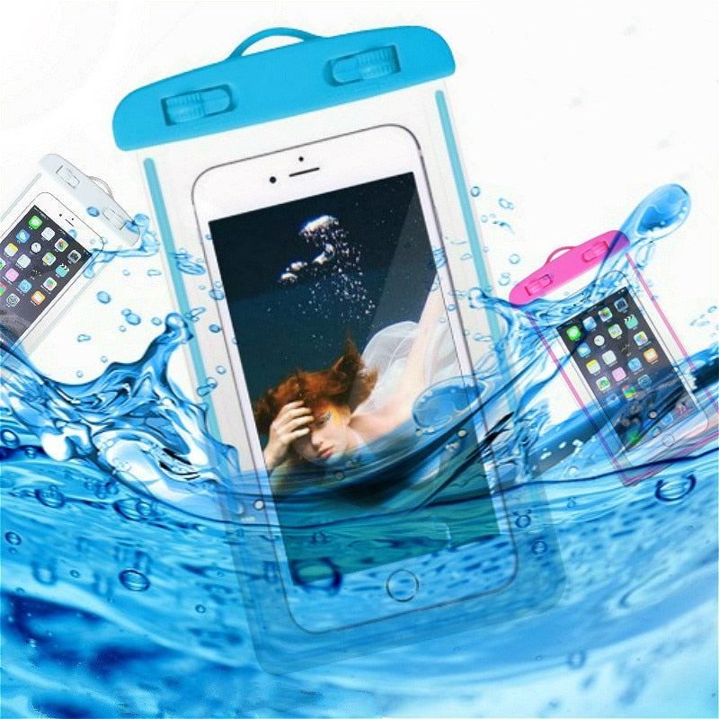 Waterproof Phone Pouch Bag Case (Two Sizes Available)