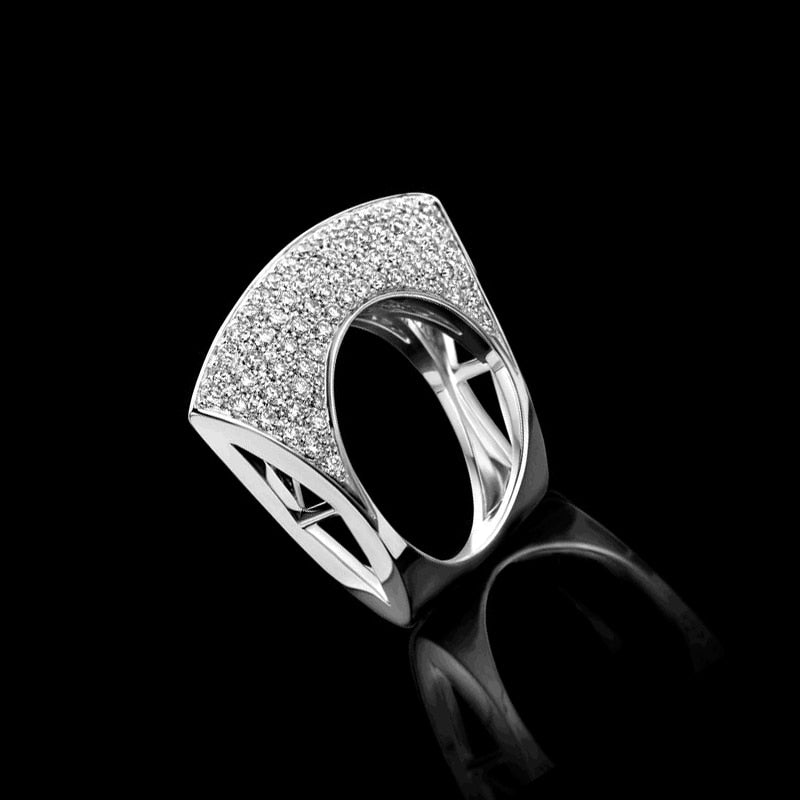 Exotic 925 Sterling Silver Jewelry Ring
