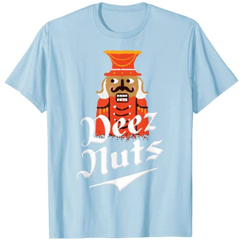 Deezs Nuts Nutcrackers Womens T-Shirt Funny Christmas