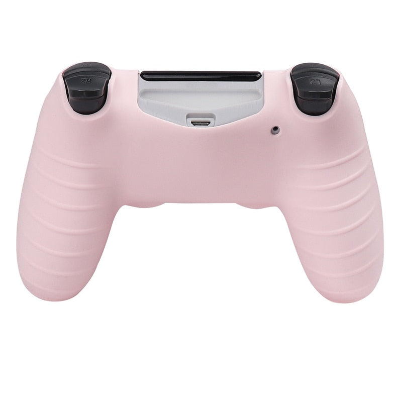 Pink Kitty Paw Silicone Protective Case for PS4 Controller Skin