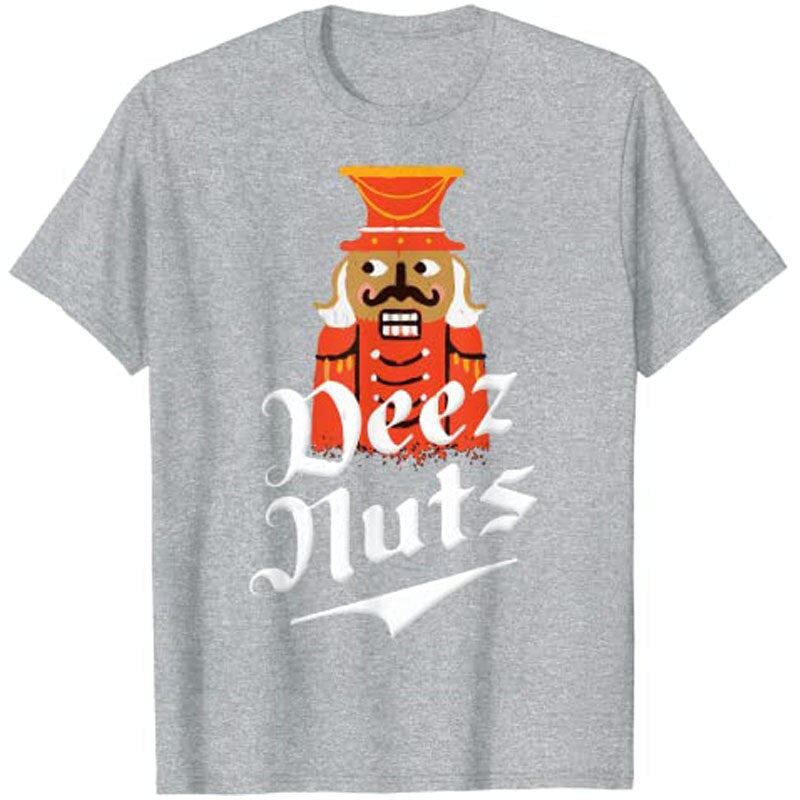 Deezs Nuts Nutcrackers Womens T-Shirt Funny Christmas