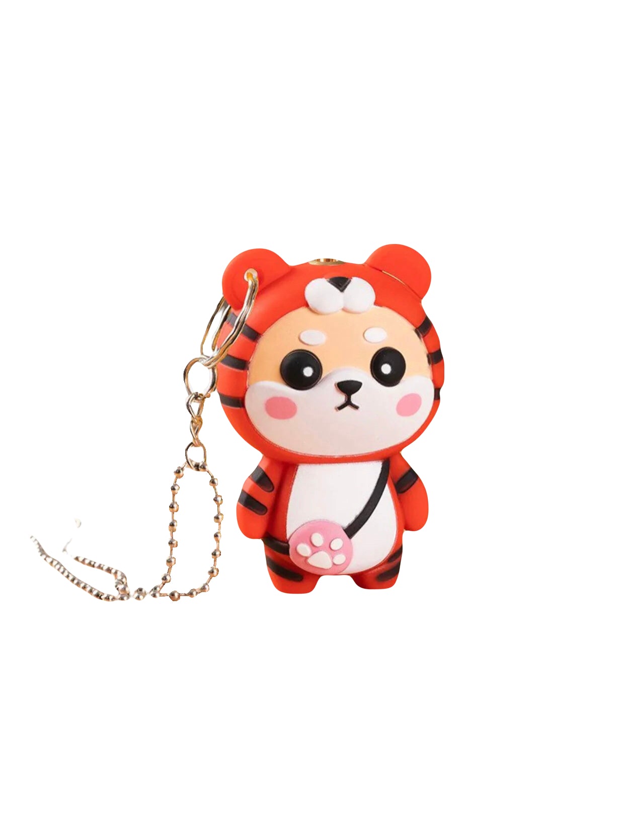 Cute Animal Pendant Keychain Lighter (No Fuel Included)