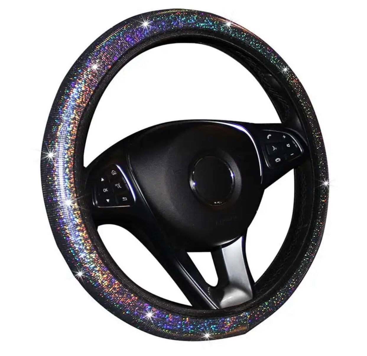 Glitter Shine Steering Wheel Cover