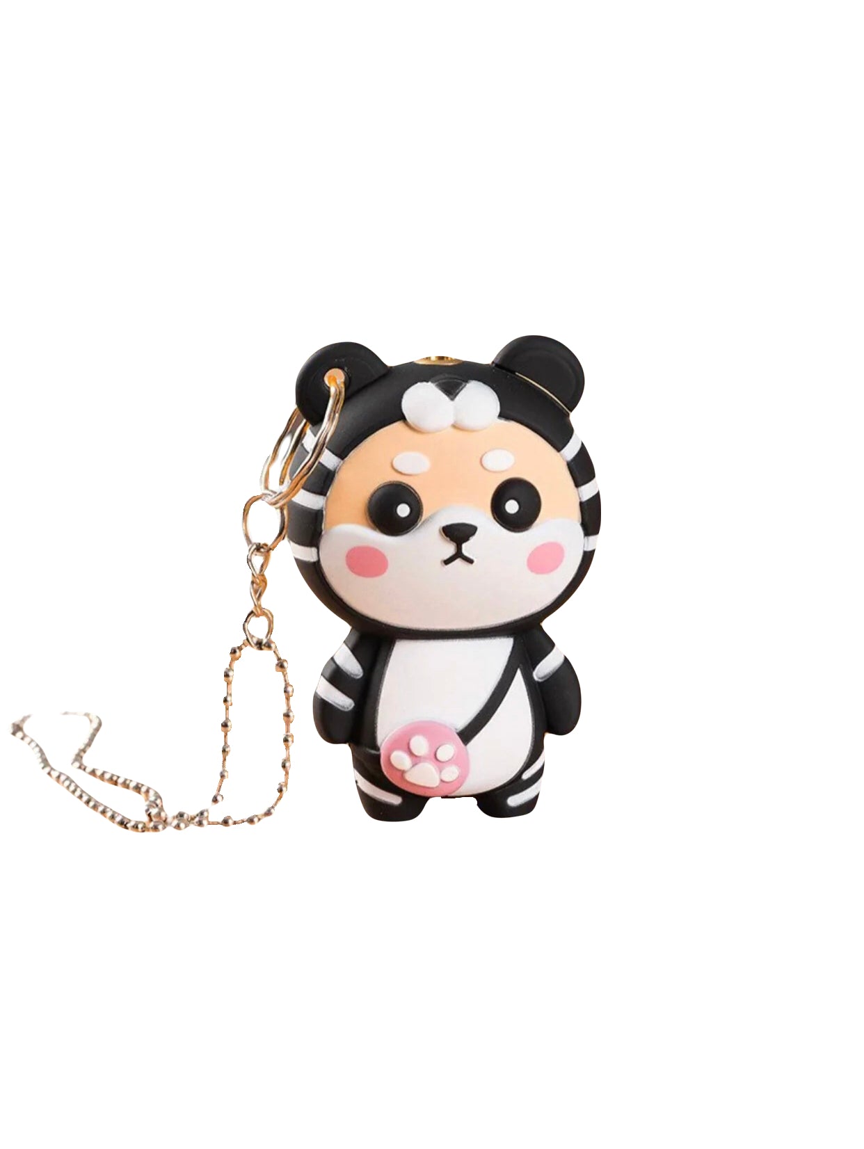 Cute Animal Pendant Keychain Lighter (No Fuel Included)