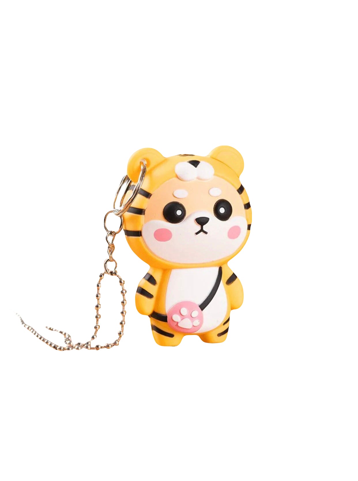 Cute Animal Pendant Keychain Lighter (No Fuel Included)