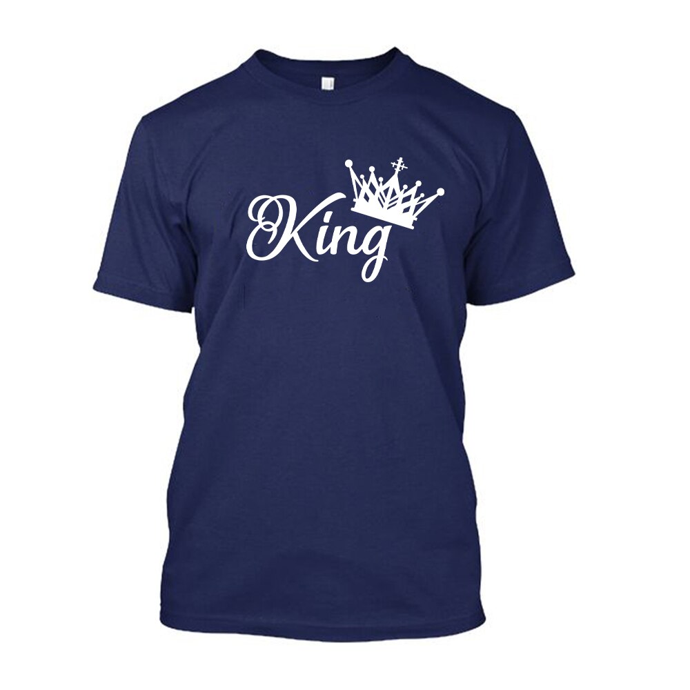 King And Queen Matching Couple T Shirts