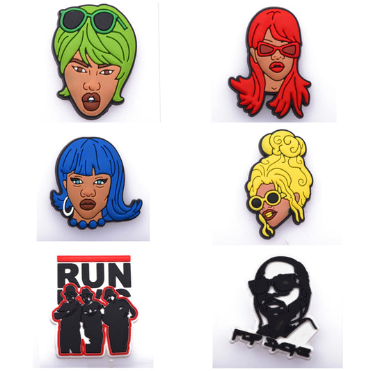 Lil Kim Crush On You, Pop Smoke, Run DMC Jibbitz