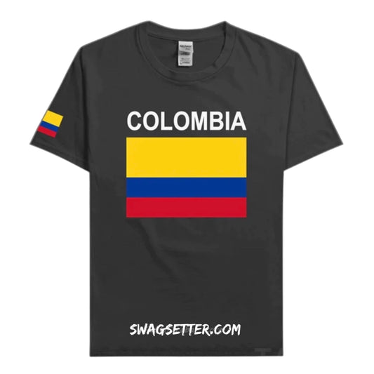 Colombia Spanish T- Shirt Cotton