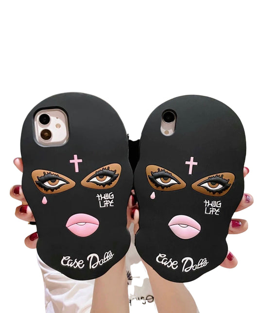 Masked Girl Goon Thug Life Case For iPhone Cover