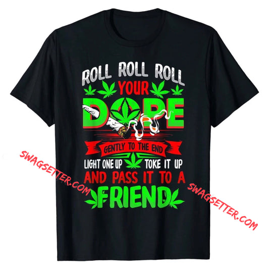 Roll Joint Smoking T-Shirt