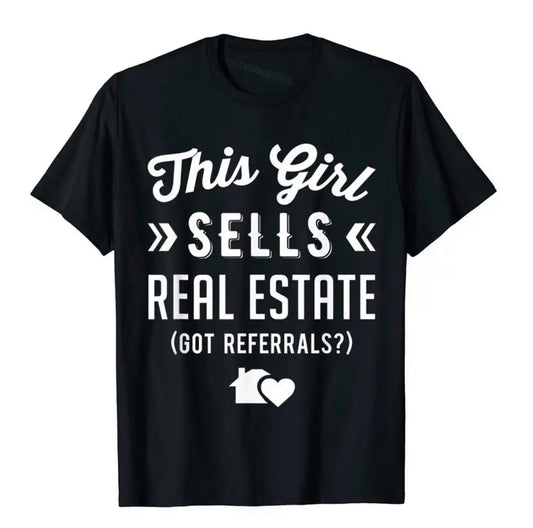 This Girl Sells Real Estate T Shirt