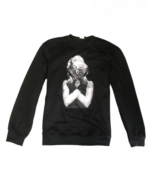 Marilyn Monroe Gangster Shirt Sweatshirt