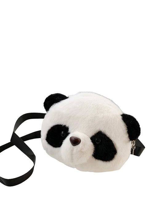 Panda Plush Messenger Bag Purse