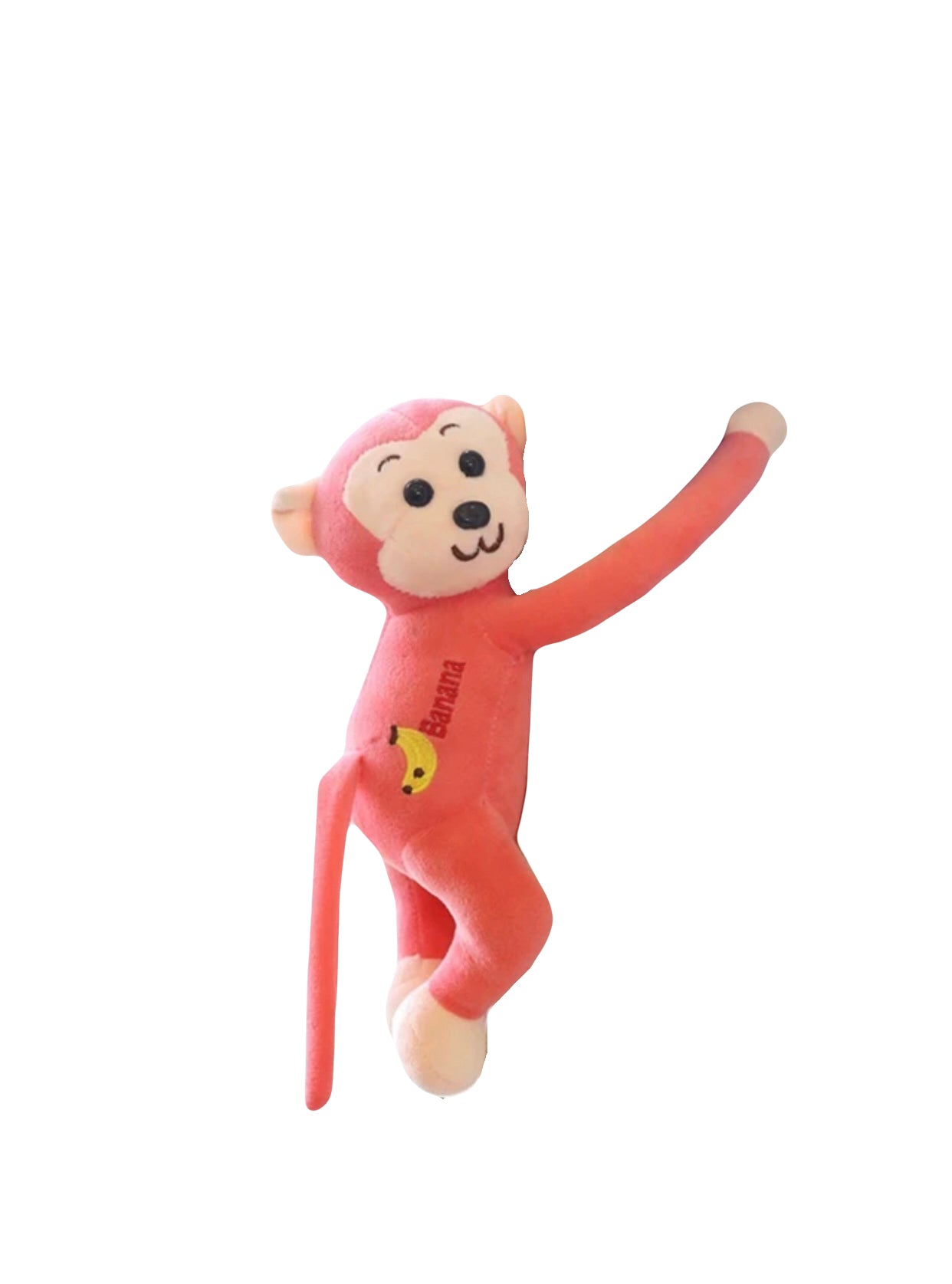 Pink Monkey Plush