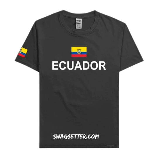 Ecuador Spanish T- Shirt Flag