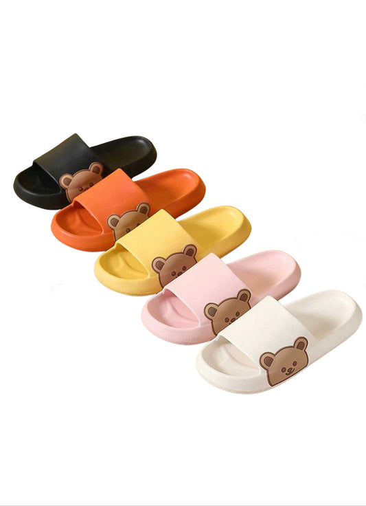 Bear Womens Slides Slippers ( Runs Small, Use Sizes Provided)