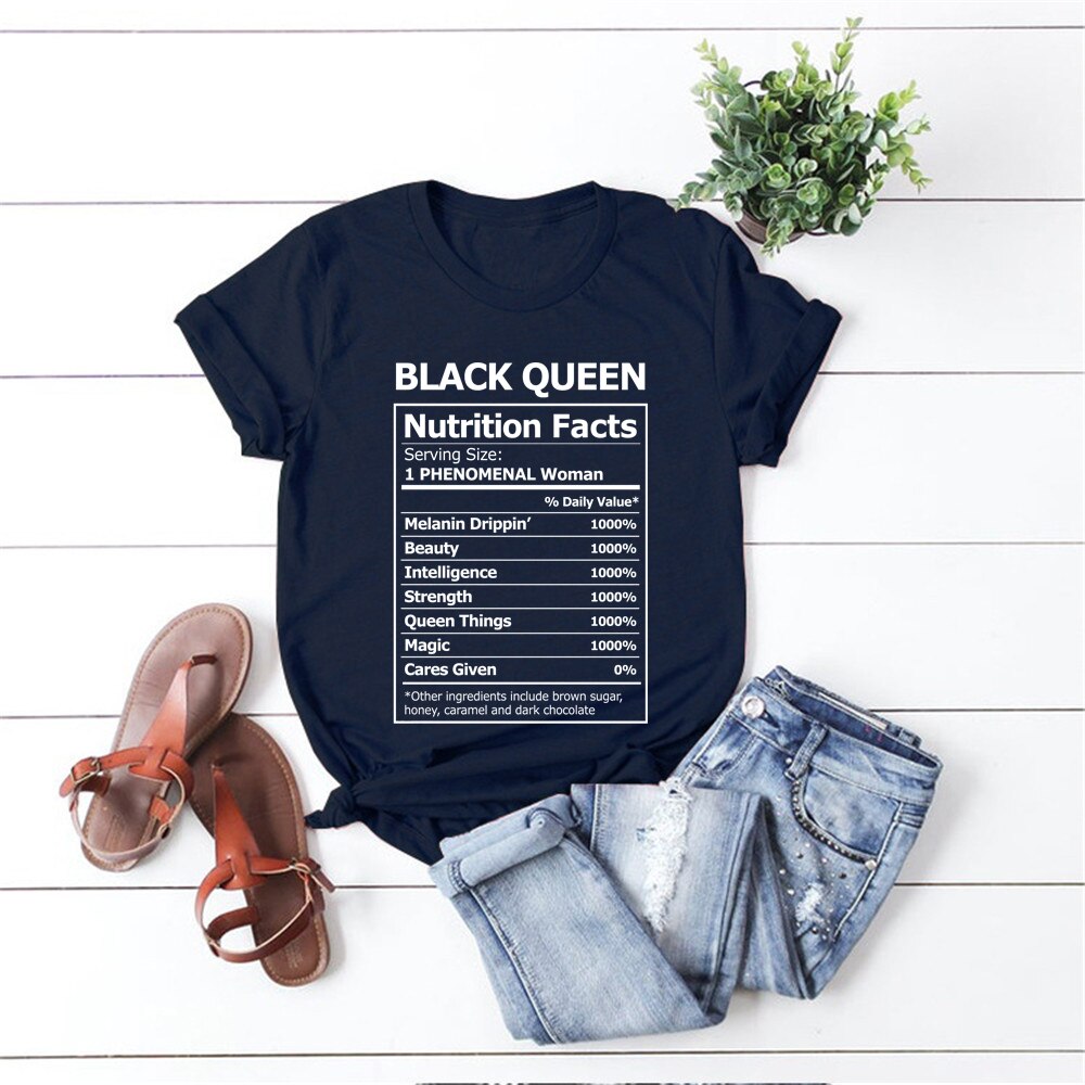 Nutritional Black Queen T-Shirt