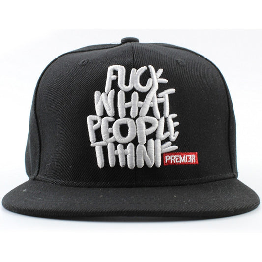 F**ck What People Think Cap Baseball Cap Snapback Hat